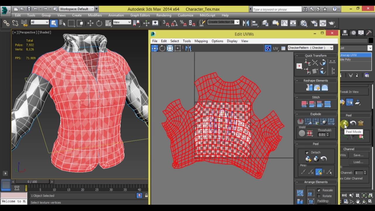 assigning materials to models in ultimate unwrap 3d